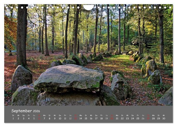 Produktbild: Wundersch&ouml;ne Landschaften des Nordens (Wandkalender 2026 DIN A4 quer), CALVENDO Monatskalender