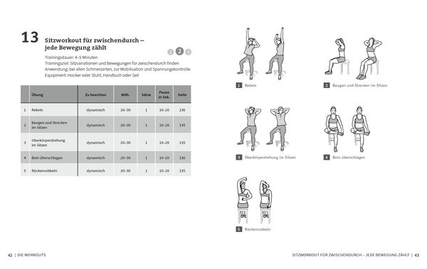 Produktbild: 50 Workouts &ndash; Raus aus der Schmerzfalle