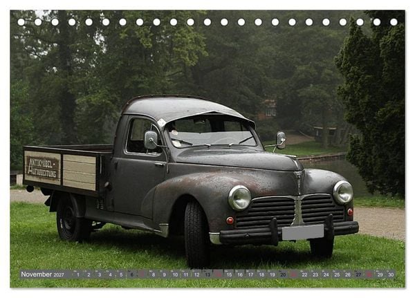 Produktbild: Oldtimer vergangenger Jahrzehnte (Tischkalender 2027 DIN A5 quer), CALVENDO Monatskalender