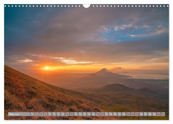 Produktbild: Central America - Fantastic Landscapes from Panama to Guatemala (Wall Calendar 2026 DIN A3 landscape), CALVENDO 12 Month Wall Calendar