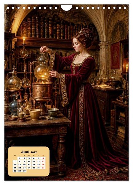 Produktbild: Heilerinnen durch die Jahrhunderte (Wandkalender 2027 DIN A4 hoch), CALVENDO Monatskalender