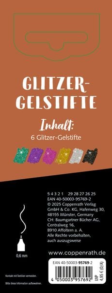 Produktbild: Glitzer-Gelstifte
