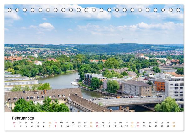Produktbild: Kassel - wundersch&ouml;ne Stadt in Nordhessen (Tischkalender 2026 DIN A5 quer), CALVENDO Monatskalender