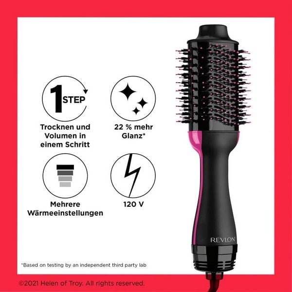 Produktbild: Revlon RVDR5222 Haarb&uuml;rste Schwarz