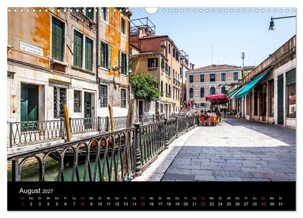 Produktbild: Venedig (Wandkalender 2027 DIN A3 quer), CALVENDO Monatskalender