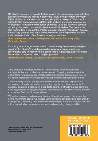 Produktbild: Cause and Correlation in Biology