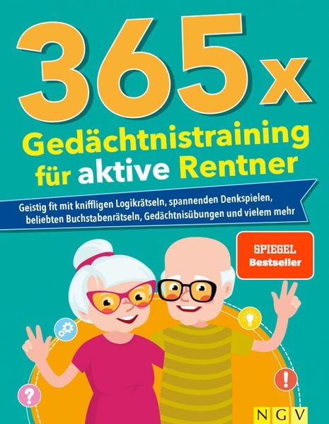 Produktbild: 365 x Gedächtnistraining für aktive Rentner