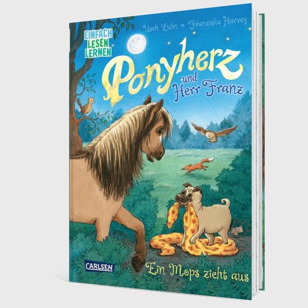Produktbild: Ponyherz und Herr Franz: Ein Mops zieht aus