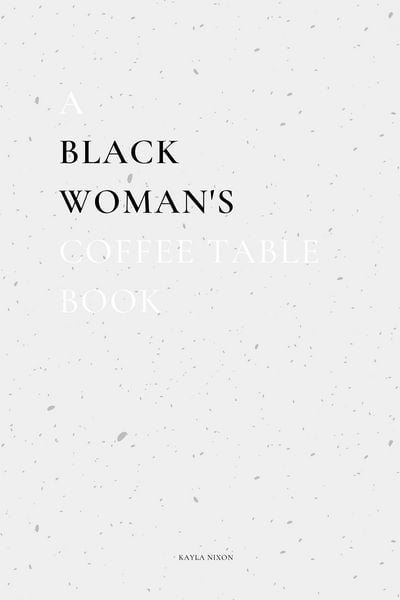 Produktbild: Black Woman's Coffee Table Book