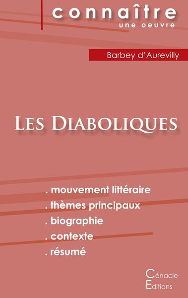 Produktbild: Fiche de lecture Les Diaboliques de Barbey d'Aurevilly (Analyse litt&eacute;raire de r&eacute;f&eacute;rence et r&eacute;sum&eacute; complet)