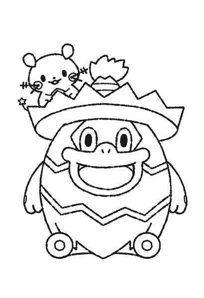 Produktbild: monpok&eacute;: Mein erster Sticker- und Malspa&szlig;