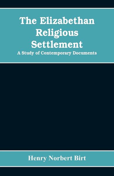Produktbild: The Elizabethan Religious Settlement
