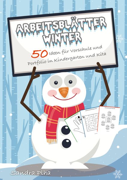 Produktbild: KitaFix-Kreativ: Arbeitsbl&auml;tter Winter (50 Ideen f&uuml;r Vorschule und Portfolio in Kindergarten und Kita)