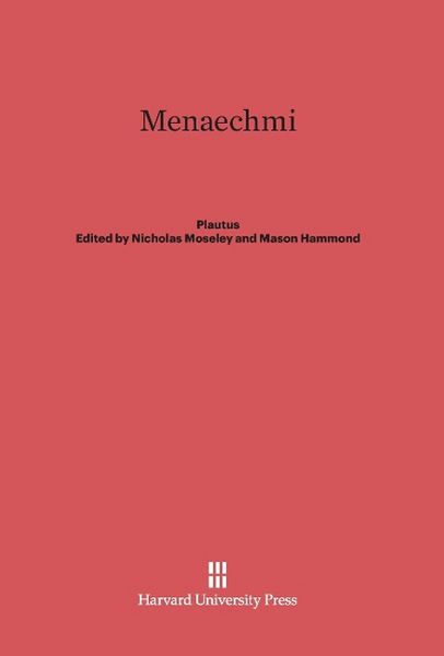Produktbild: T. Macci Plauti Menaechmi