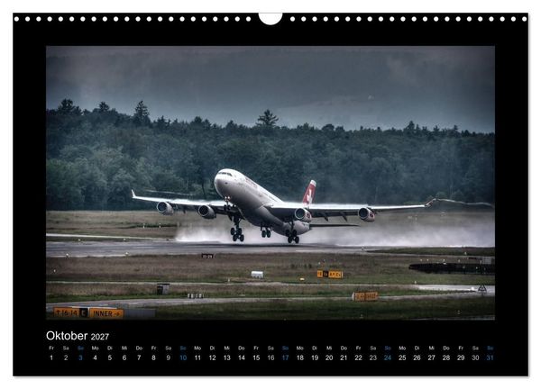 Produktbild: Faszination Luftfahrt (Wandkalender 2027 DIN A3 quer), CALVENDO Monatskalender