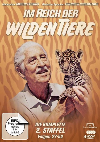 Produktbild: Im Reich der wilden Tiere - Die kompl. 2.St./Folgen 27-52 [4 DVDs]
