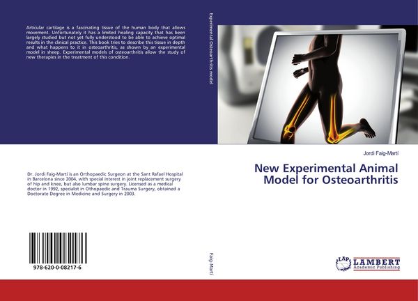 Produktbild: New Experimental Animal Model for Osteoarthritis