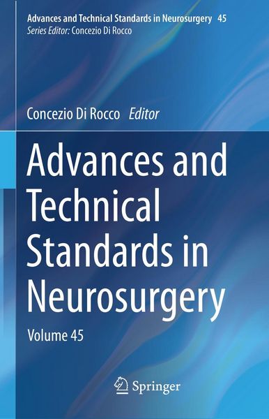 Produktbild: Advances and Technical Standards in Neurosurgery
