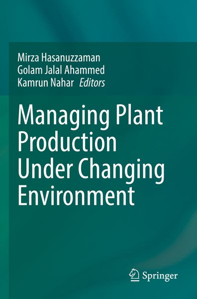 Produktbild: Managing Plant Production Under Changing Environment