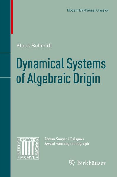 Produktbild: Dynamical Systems of Algebraic Origin