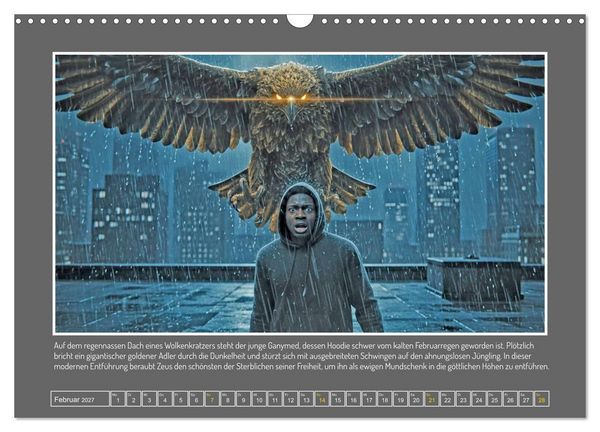 Produktbild: Die Zeus-Aff&auml;ren (Wandkalender 2027 DIN A3 quer), CALVENDO Monatskalender