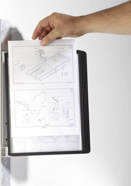 Produktbild: DURABLE Sichttafelsystem Vario&reg; Magnetic Wall 5