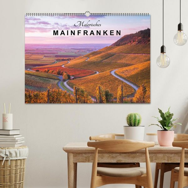 Produktbild: Malerisches Mainfranken (Wandkalender 2026 DIN A2 quer), CALVENDO Monatskalender