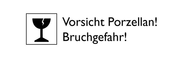 Produktbild: Porzellantafel zum Aufstellen - Augenblicke genie&szlig;en