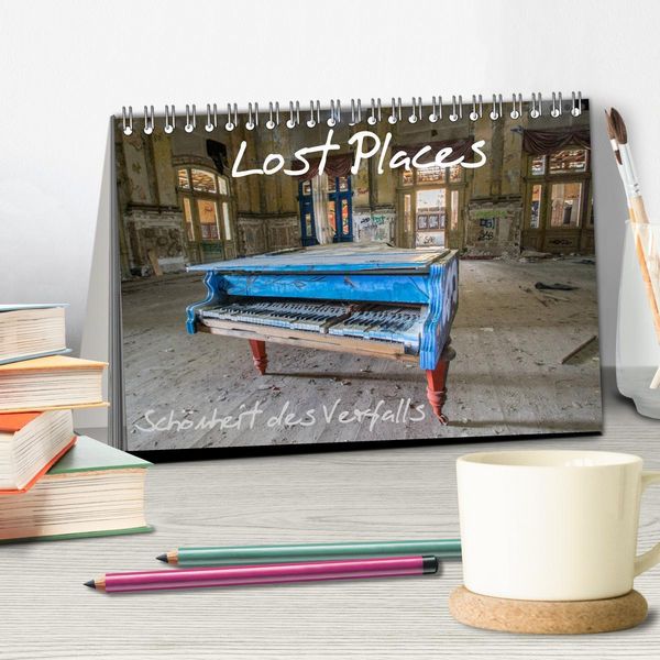 Produktbild: Lost Places - Sch&ouml;nheit des Verfalls (Tischkalender 2026 DIN A5 quer), CALVENDO Monatskalender