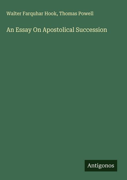Produktbild: An Essay On Apostolical Succession