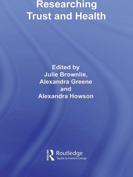Produktbild: Researching Trust and Health