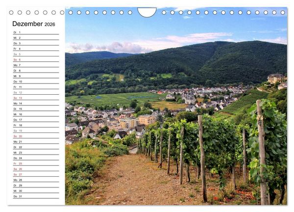 Produktbild: Die sch&ouml;nsten Orte der Eifel - Ahrweiler (Wandkalender 2026 DIN A4 quer), CALVENDO Monatskalender