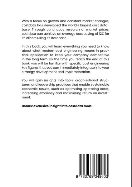 Produktbild: Modern Cost Engineering (intern. Version)