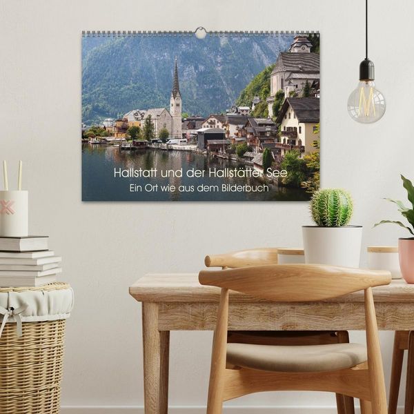 Produktbild: Hallstatt und der Hallst&auml;tter See (Wandkalender 2027 DIN A3 quer), CALVENDO Monatskalender