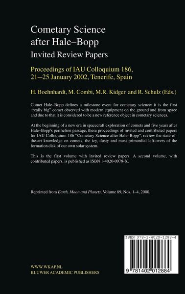 Produktbild: Cometary Science after Hale-Bopp