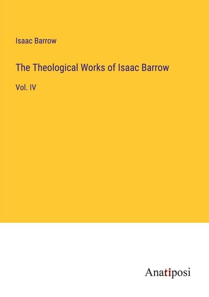 Produktbild: The Theological Works of Isaac Barrow