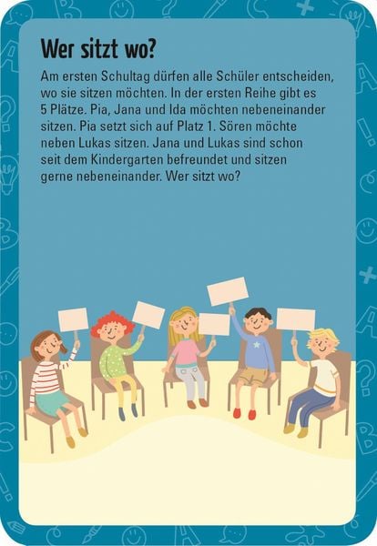 Produktbild: 50 R&auml;tsel f&uuml;r den Schulstart