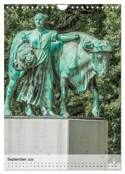 Produktbild: Historisches M&uuml;nster (Wandkalender 2026 DIN A4 hoch), CALVENDO Monatskalender