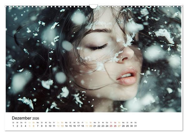 Produktbild: Magische Frauen Portraits (Wandkalender 2026 DIN A3 quer), CALVENDO Monatskalender