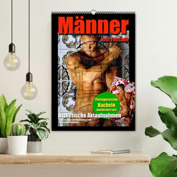 Produktbild: M&auml;nner mit Fassade (Wandkalender 2026 DIN A2 hoch), CALVENDO Monatskalender