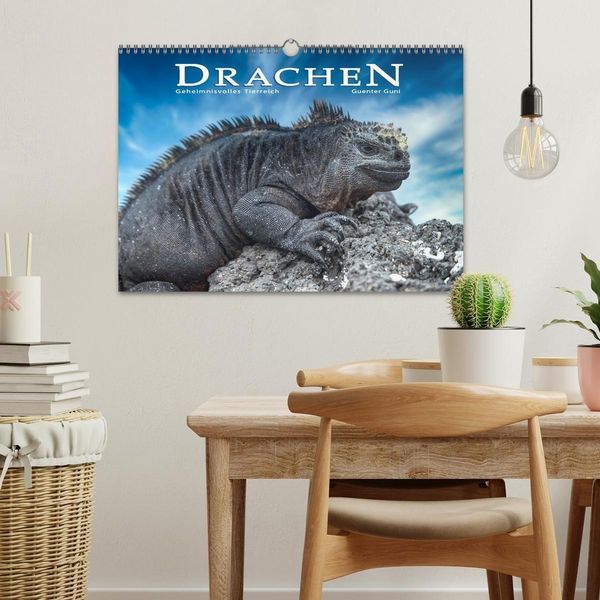 Produktbild: Drachen: Geheimnisvolles Tierreich (Wandkalender 2027 DIN A3 quer), CALVENDO Monatskalender