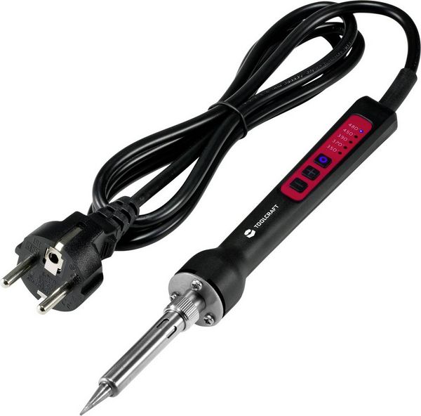 Produktbild: TOOLCRAFT L&ouml;tkolben 230 V/AC 80W 350 - 480&deg;C
