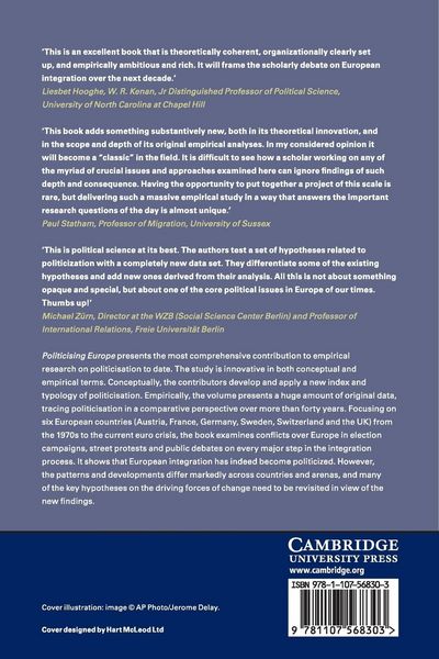 Produktbild: Politicising Europe