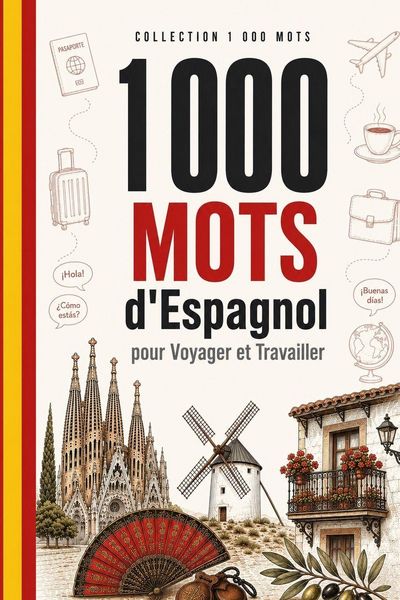 Produktbild: 1 000 Mots d'Espagnol pour Voyager et Travailler