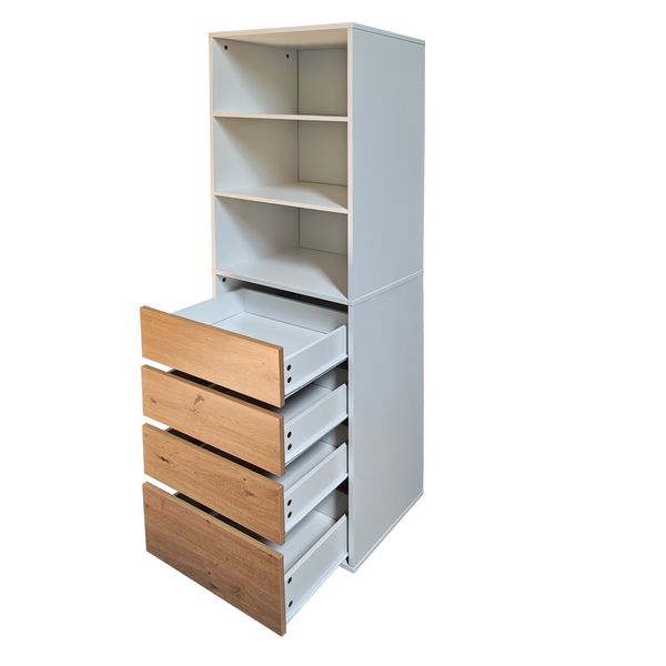 Produktbild: HTI-Living Kommode Nina XXL wei&szlig; artisan Kommode Nina XXL wei&szlig; artisan