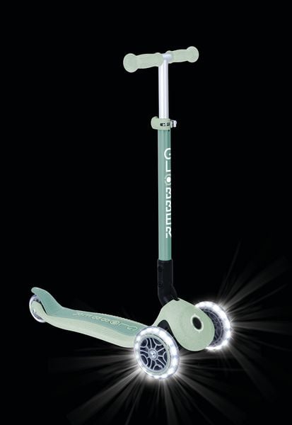Produktbild: GLOBBER PRIMO FOLDABLE LIGHTS ECO pistaz