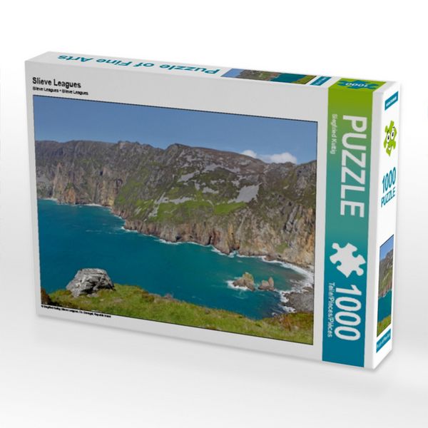 CALVENDO Puzzle Slieve Leagues | 1000 Teile Lege-Größe 64x48cm Foto-Puzzle für glückliche Stunden
