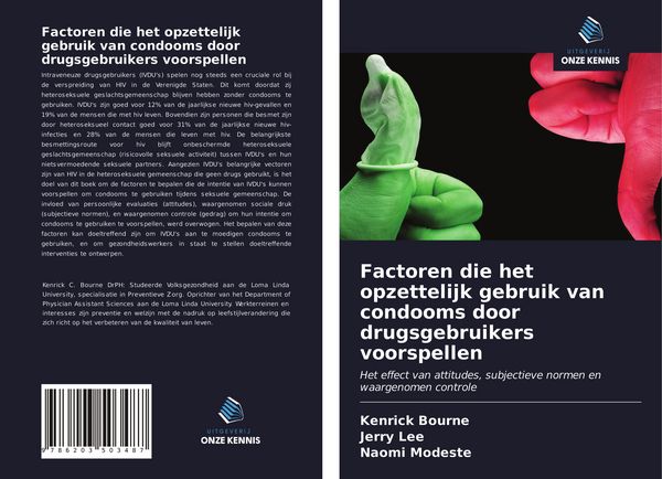 Produktbild: Factoren die het opzettelijk gebruik van condooms door drugsgebruikers voorspellen