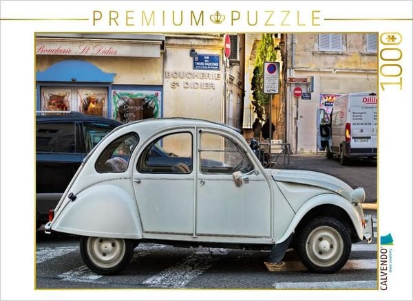 Produktbild: CALVENDO Puzzle Ein Motiv aus dem Kalender Citro&euml;n 2CV - die Ente | 1000 Teile Lege-Gr&ouml;&szlig;e 64x48cm Foto-Puzzle f&uuml;r gl&uuml;ckliche Stunden