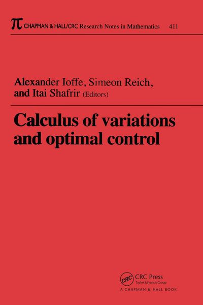 Produktbild: Calculus of Variations and Optimal Control
